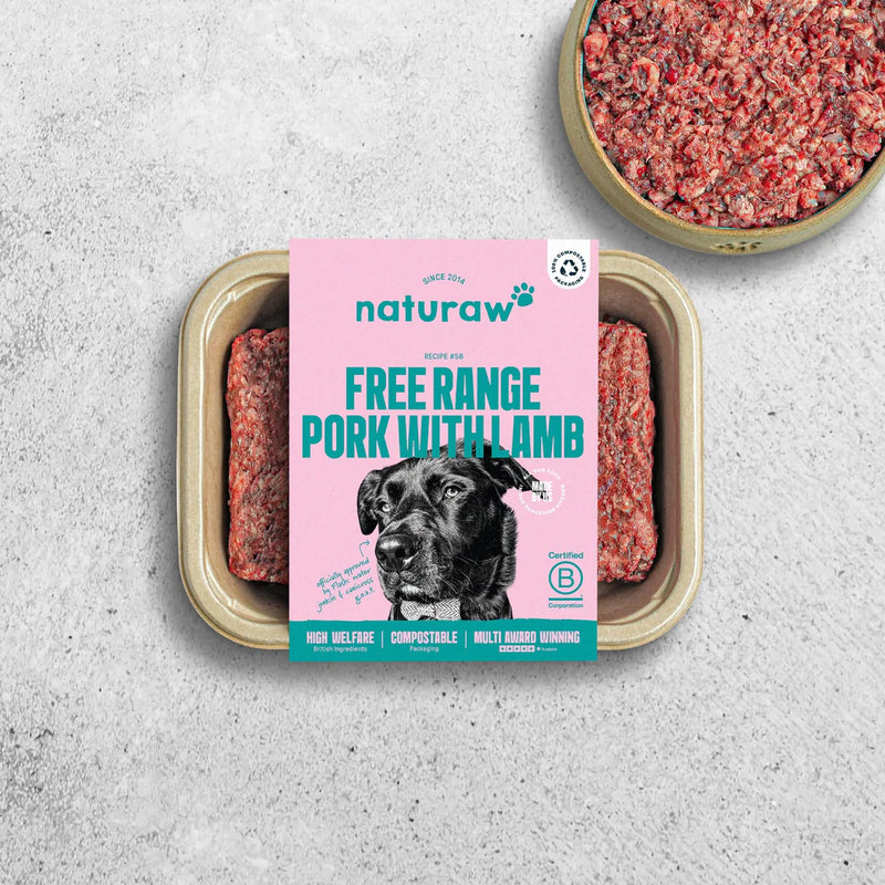 Naturaw Free Range Pork with Lamb 500g