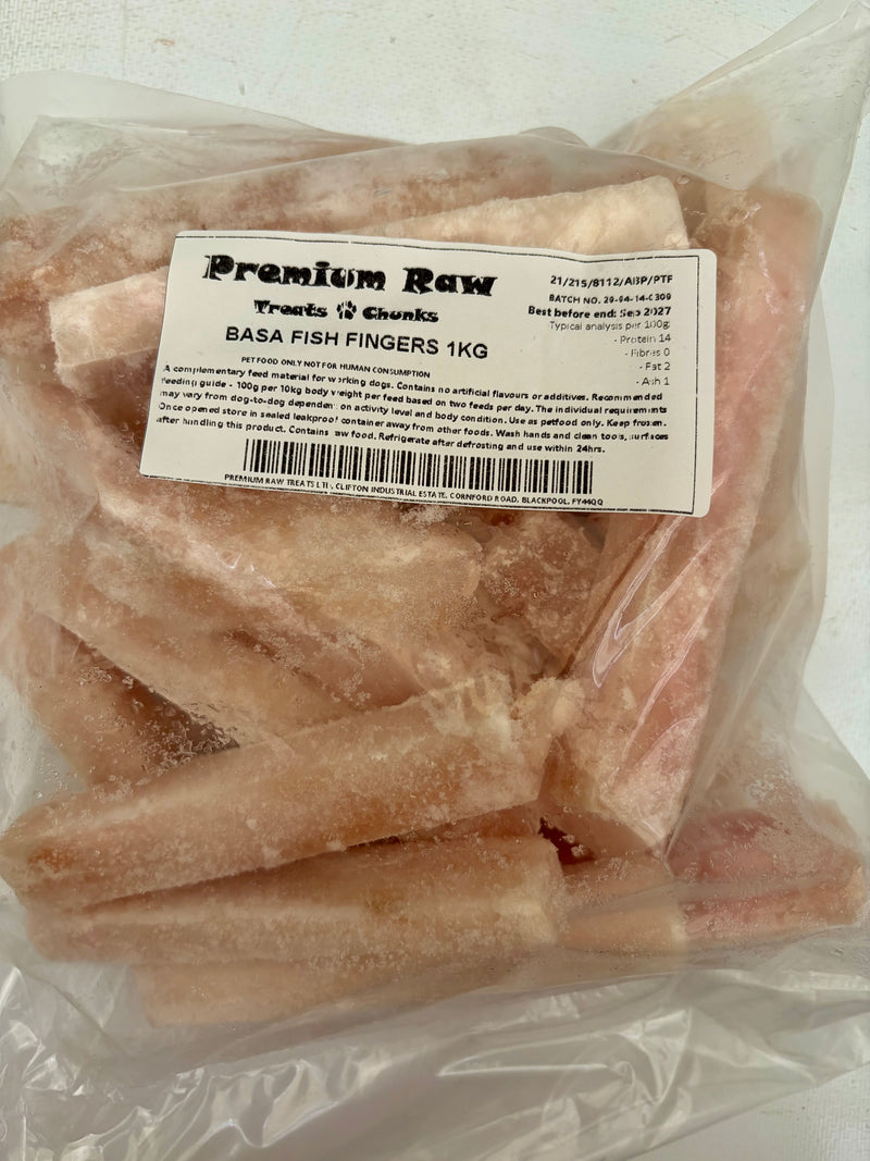 PRT Basa Fish Fingers 1kg