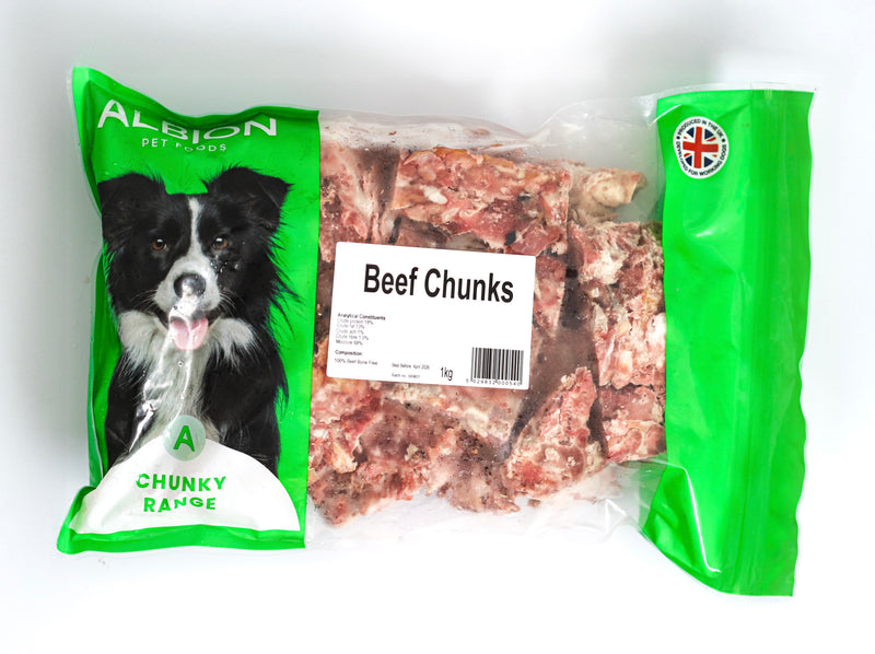 Albion Beef Chunks 1kg