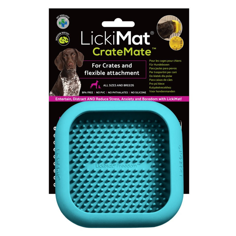 LickiMat Crate Mate Turquoise