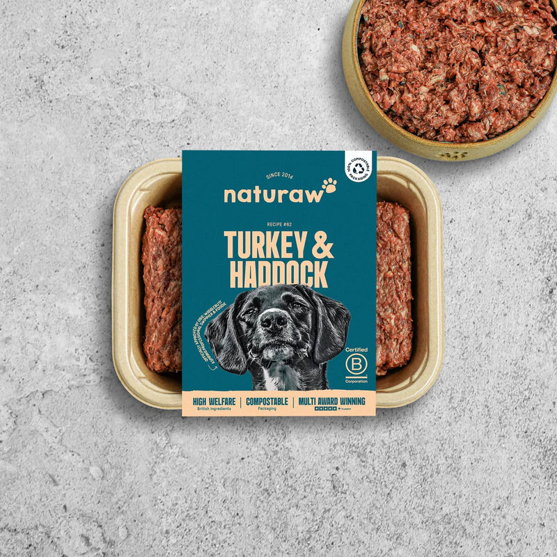 Naturaw Free Range Turkey & Haddock 500g