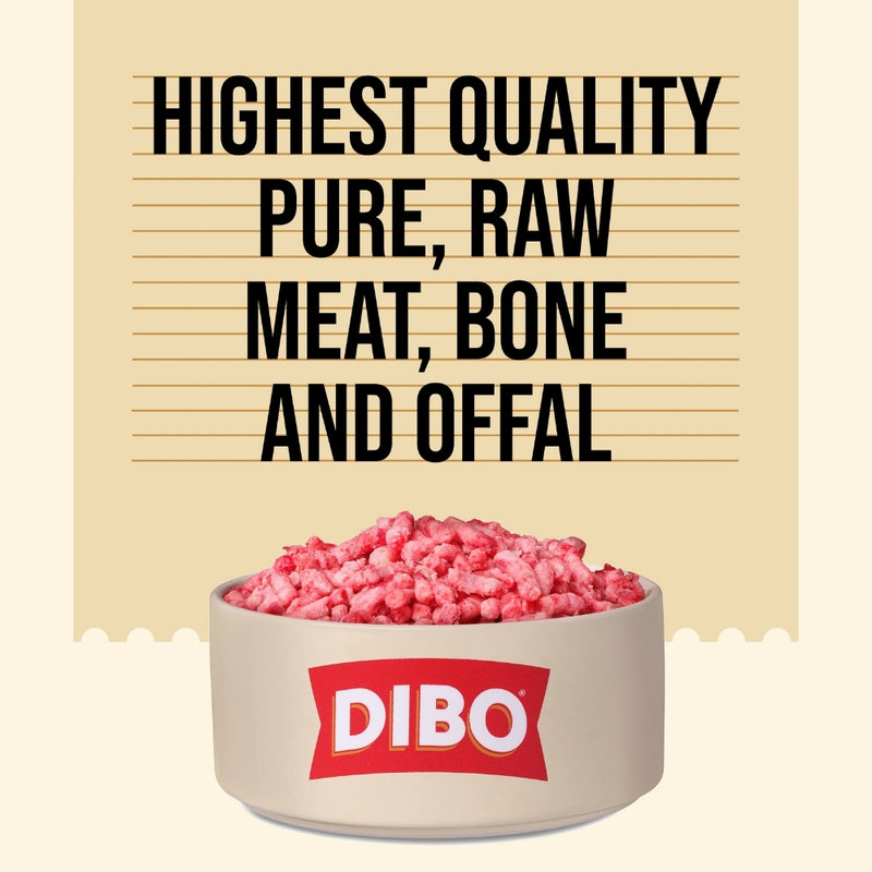 DIBO Free Flow Goose, Lamb & Offal 1kg