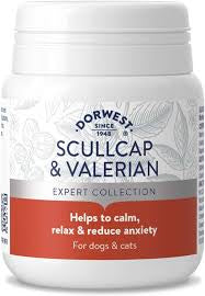 Skullcap & Valerian Tablets for Dogs & Cats 100 Tablets