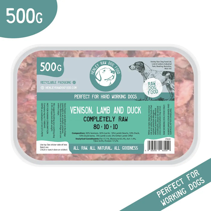 Henley Venison, Lamb and Duck 500g