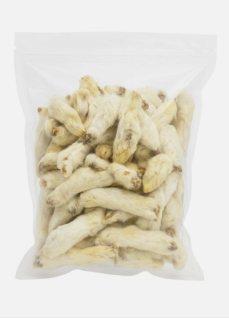 Raw Rabbbit Foot Rabbit Feet 1kg Dog Treat | Rhea's Raw — RheasRaw