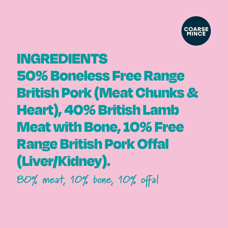 Naturaw Free Range Pork with Lamb 500g