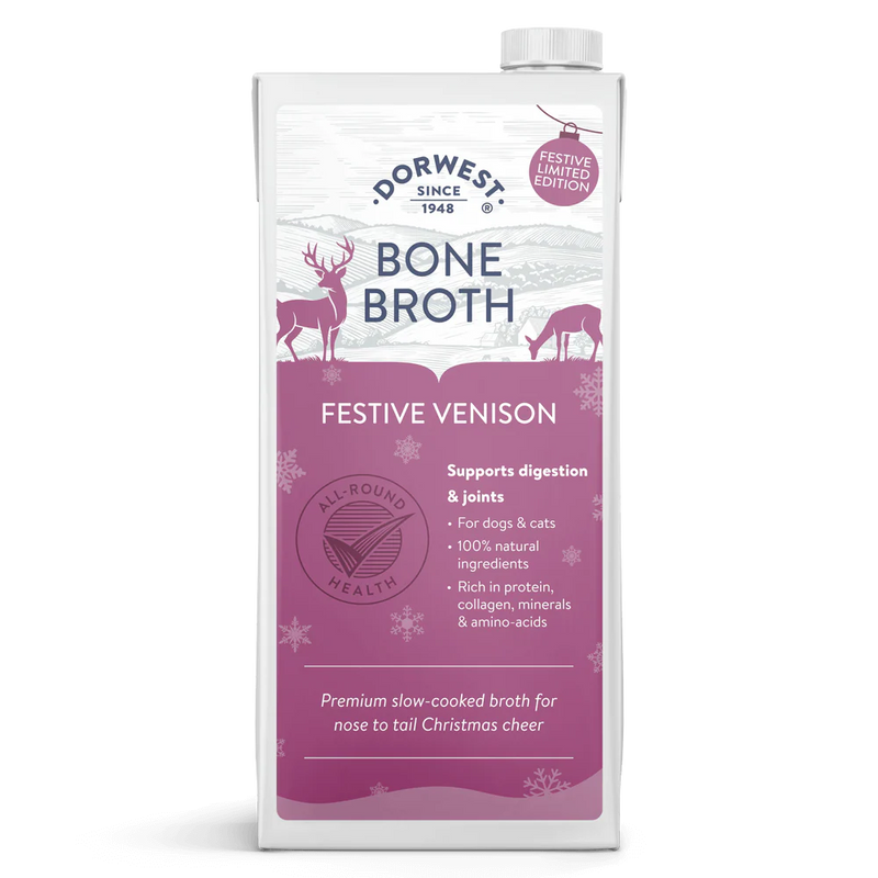 Dorwest Bone Broth - Festive Venison 500ml