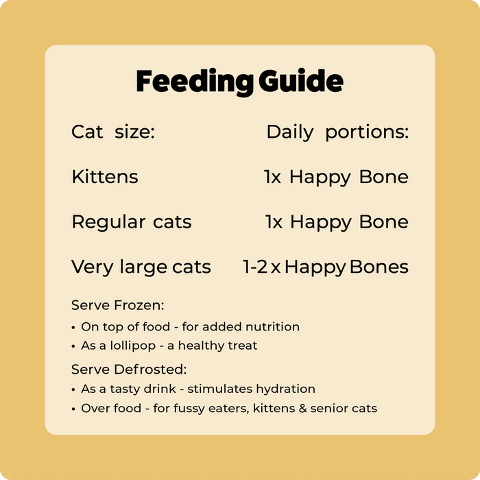 Axels Elixirs Turkey Happy Bones for Cats