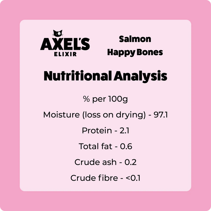 Axels Elixirs Salmon Happy Bones for Cats