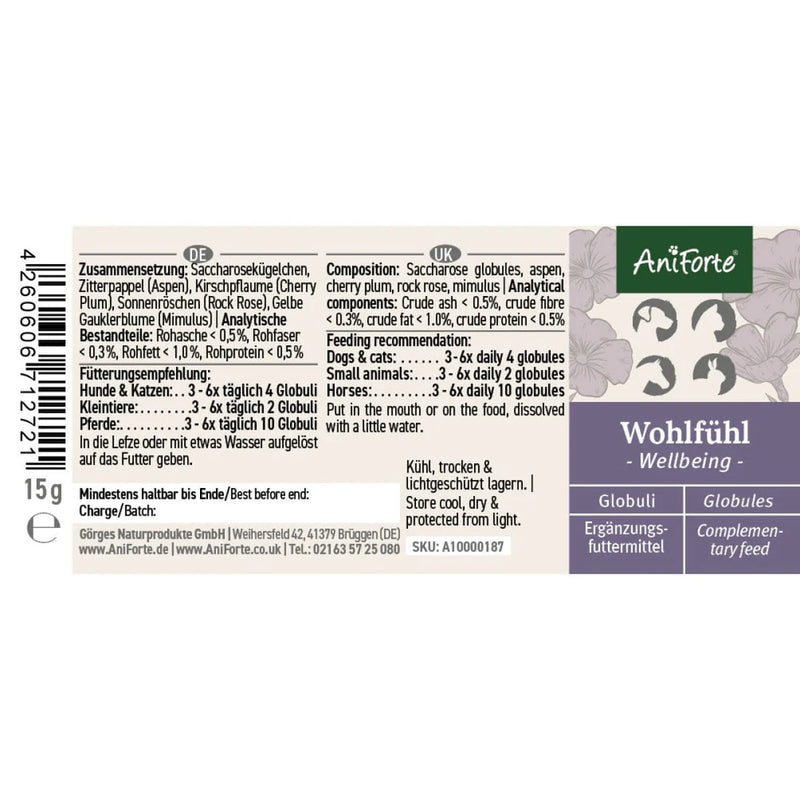 AniForte Wellbeing Globules 15g