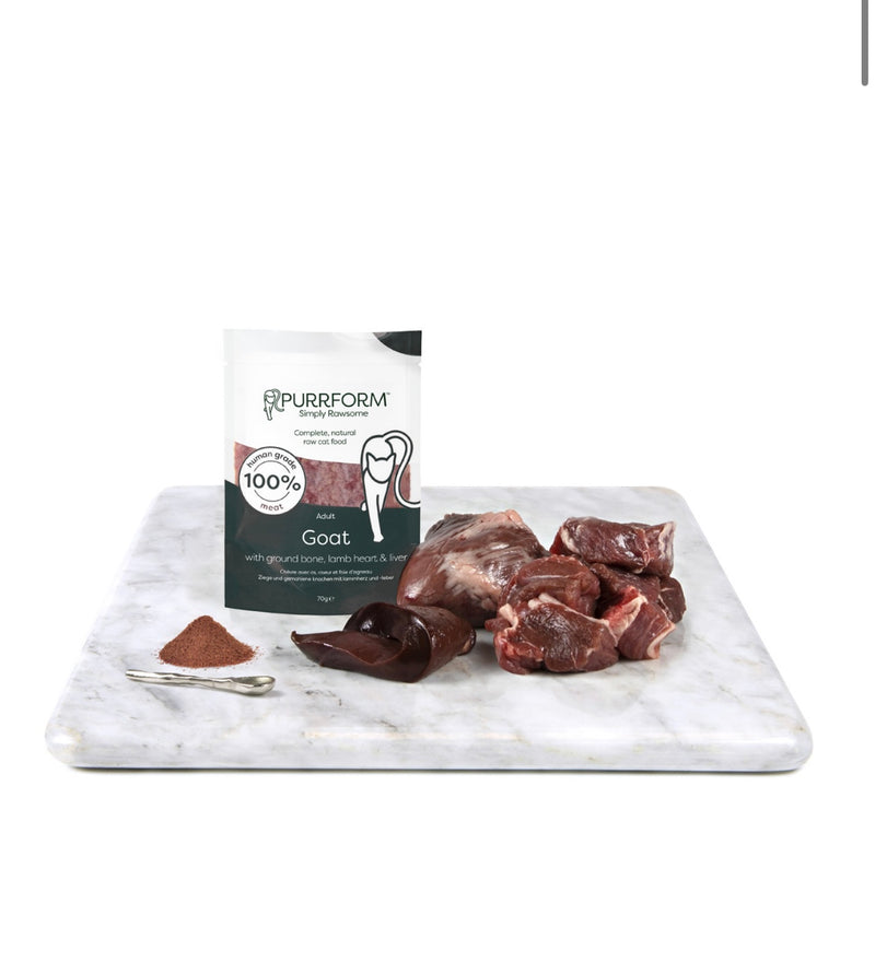 Goat & Ground Bone with Lamb Heart & Liver