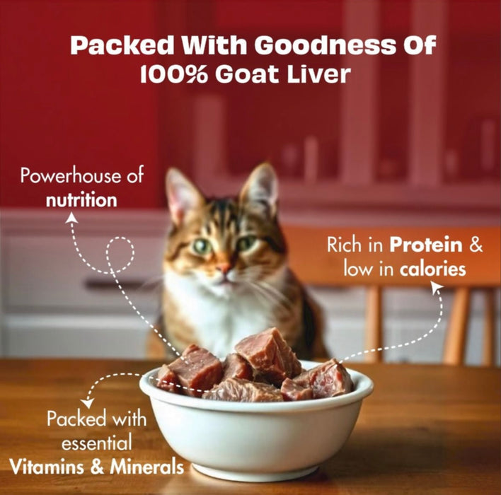 Pawfect Freeze-Dried Goat Liver 50g