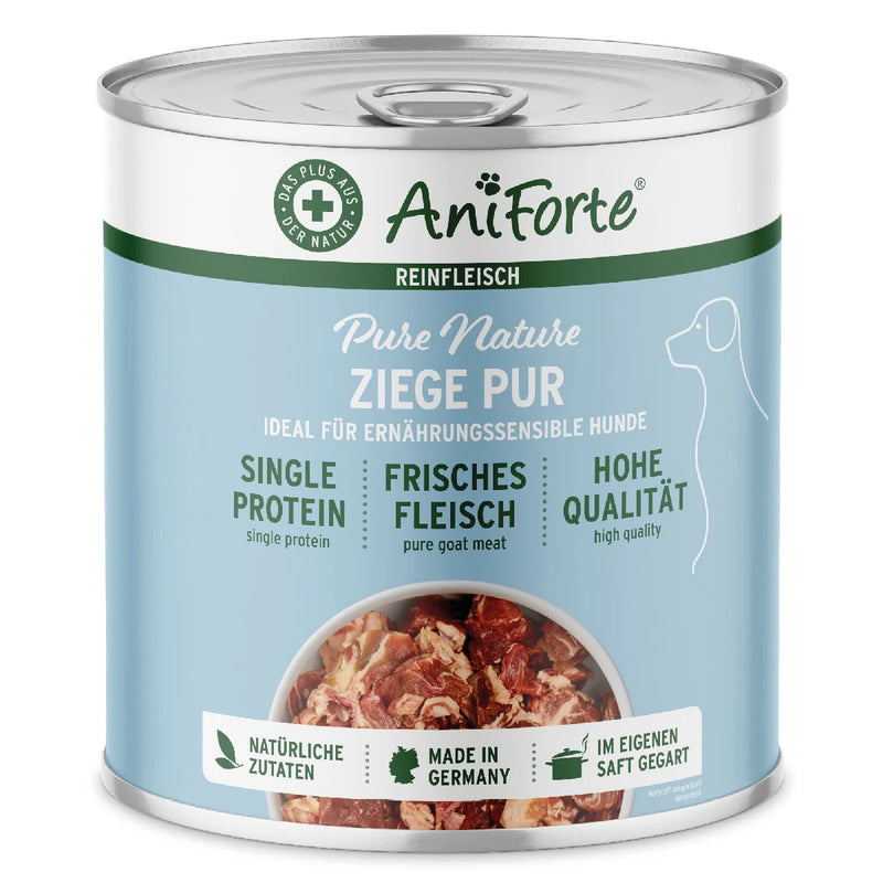 AniForte Pure Goat - Wet Food for Dogs 400g