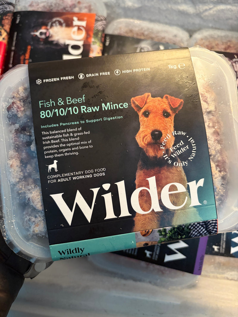 Wilder Fish & Beef 80/10/10 1kg