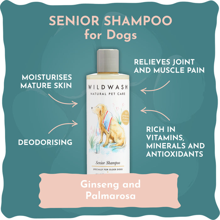 WildWash Senior Shampoo for Dogs 250ml