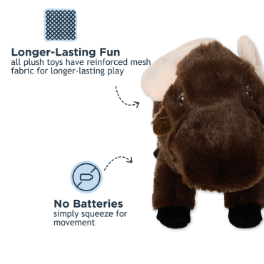 Tall Tails Animated Moose Toy
