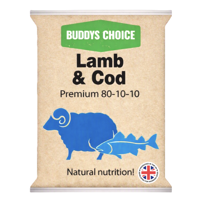 Buddy’s Choice Lamb & Cod 80/10/10