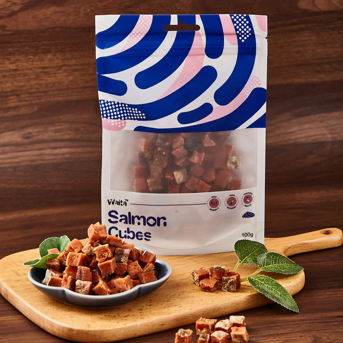 Waita Air-Dried Salmon Cubes