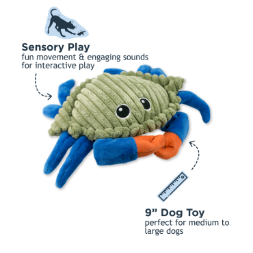 Tall Tails Animated Crab Toy