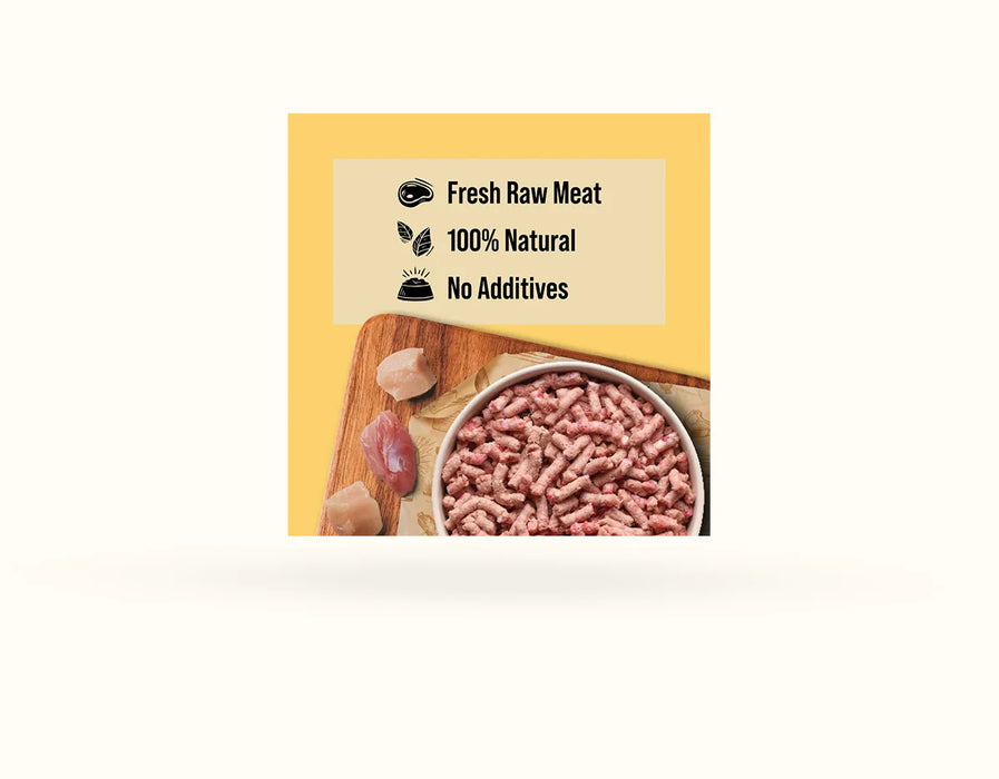 DIBO Free Flow Mince Chicken & Rabbit 1kg