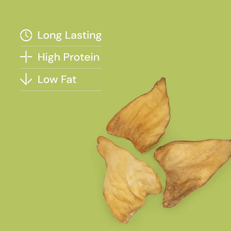 Plain Cow Ears - Plain 10pcs