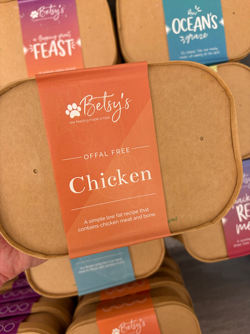 Betsy’s Offal Free Chicken 500g