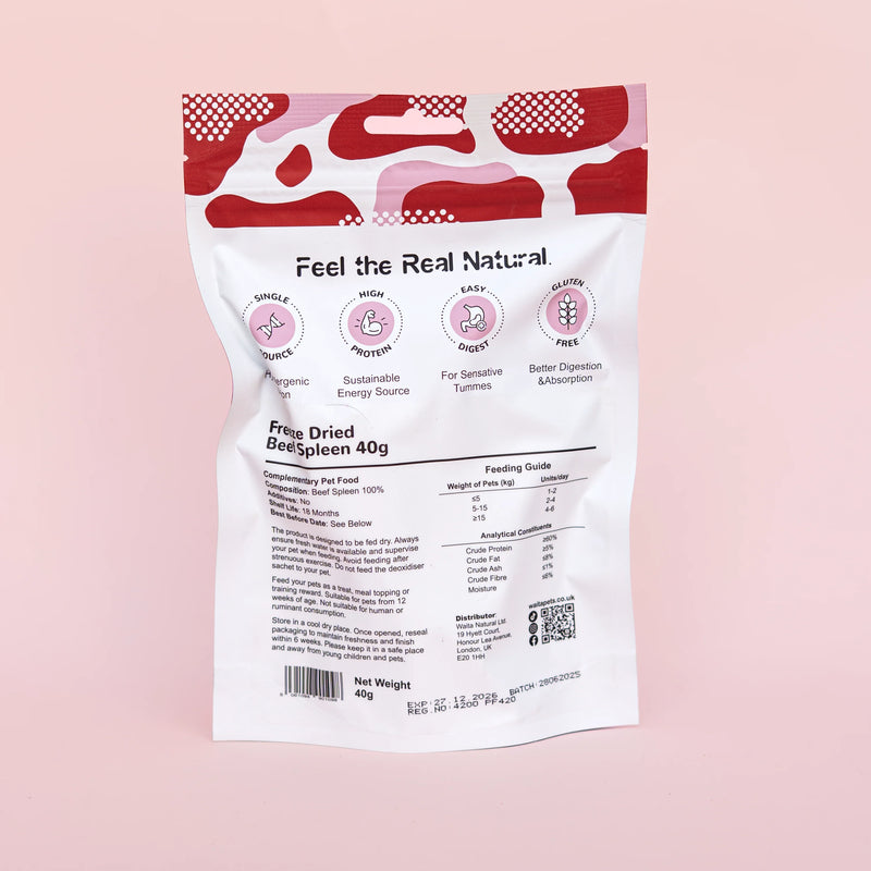 Waita Freeze-Dried Beef Spleen