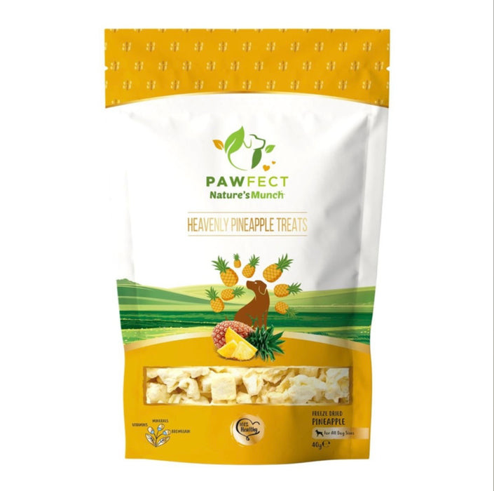 Pawfect Freeze-Dried Pineapple treats for Dogs