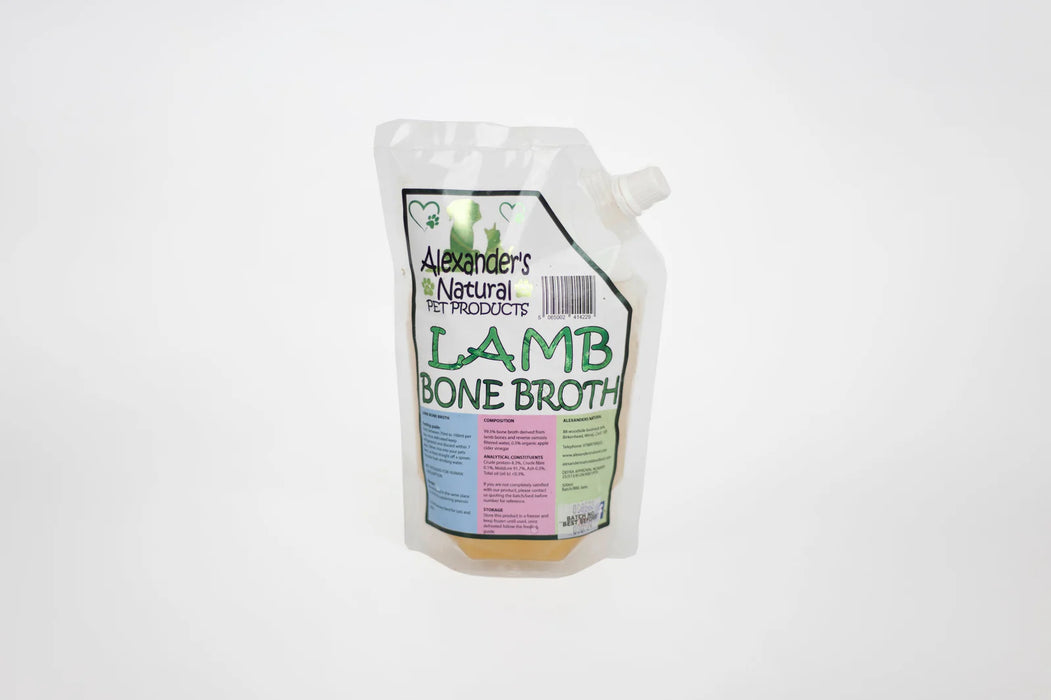 Alexander’s Natural Lamb Bone Broth Pouch 500ml