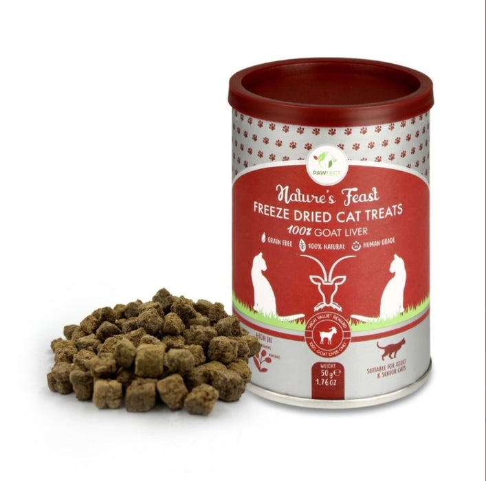Pawfect Freeze-Dried Goat Liver 50g