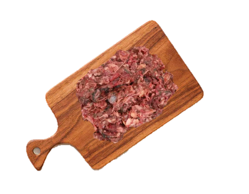 Ox (Beef) Mince with Whole Rabbit in Fur 80-10-10 1kg