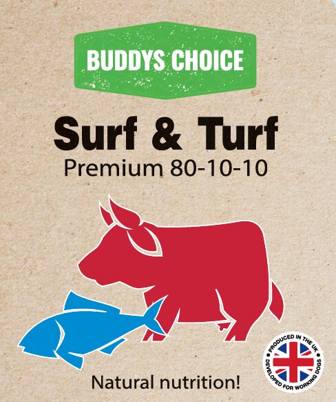 Buddy’s Choice Surf & Turf 80/10/10