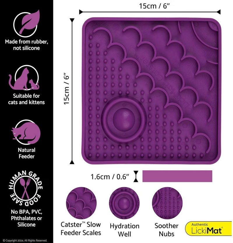 LickiMat Catster Purple