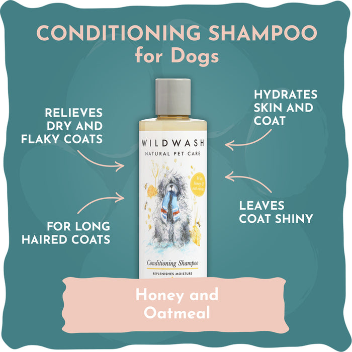 WildWash Conditioning Shampoo for Dogs 250ml