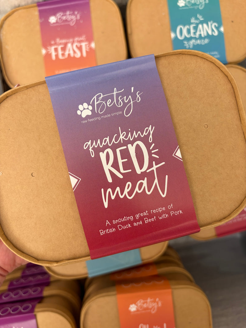 Betsy’s Quacking Red Meat 500g