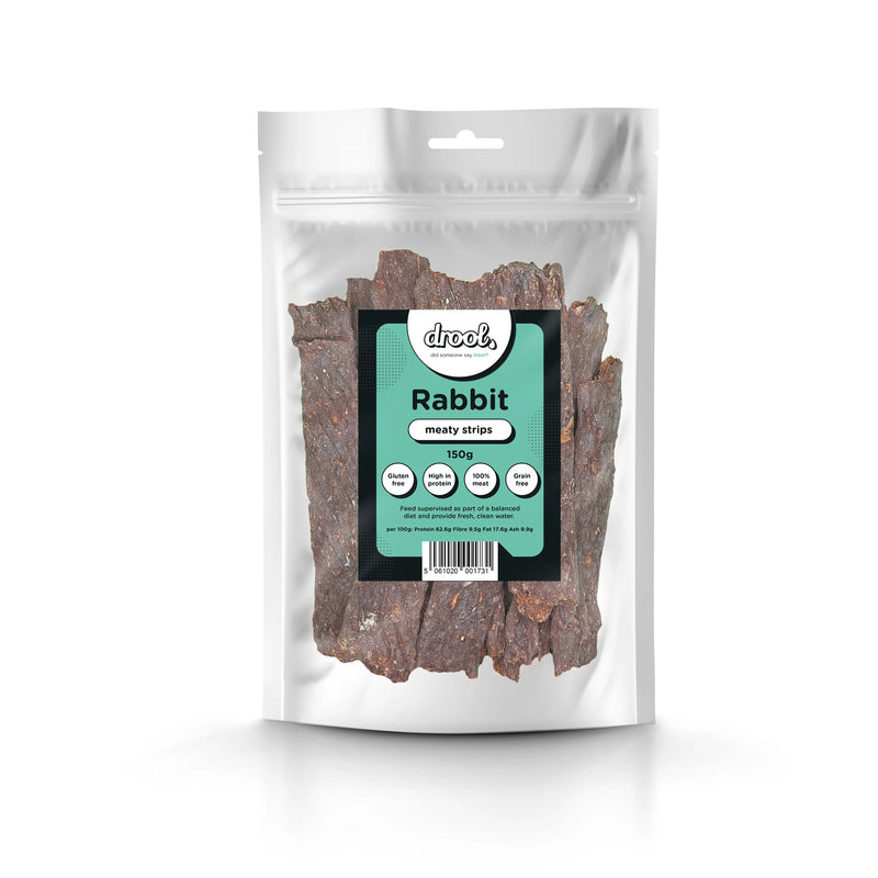 Drool Rabbit Meaty Strips 150g