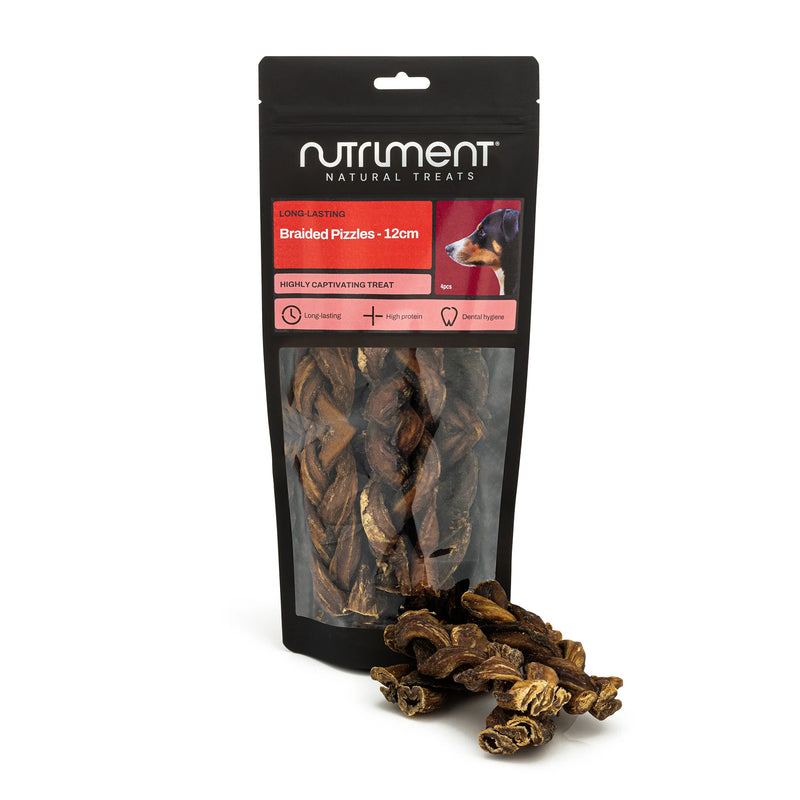 Braided Pizzle 12cm - 4pc