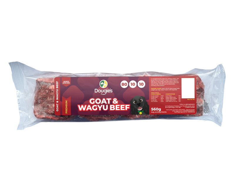 Dougies Goat & Wagyu Beef 80/10/10