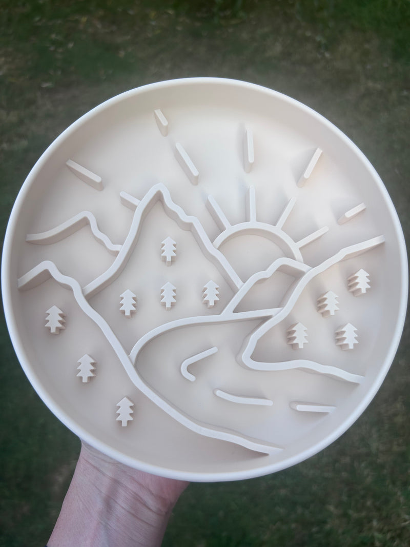 Slowfeeder - Mountains Cream