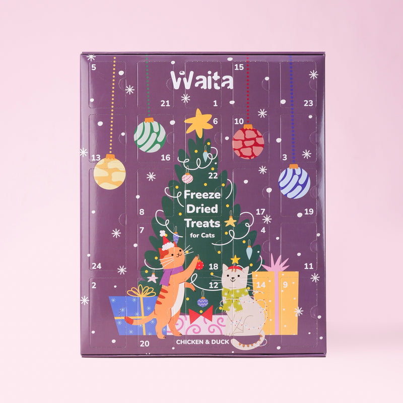 Waita Freeze-Dried Christmas Advent Calendar for Cats