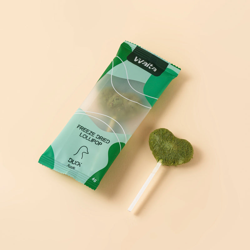 Waita Freeze-Dried Duck & Apple Lollipop