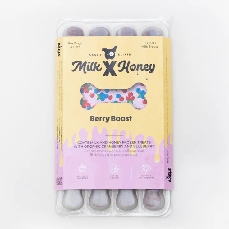 Axels Elixir Milk & Honey - Berry Boost