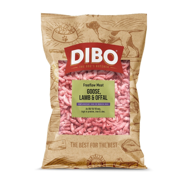 DIBO Free Flow Goose, Lamb & Offal 1kg