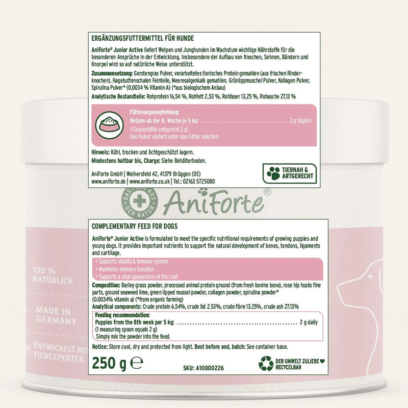 AniForte Junior Active Supplement 250g