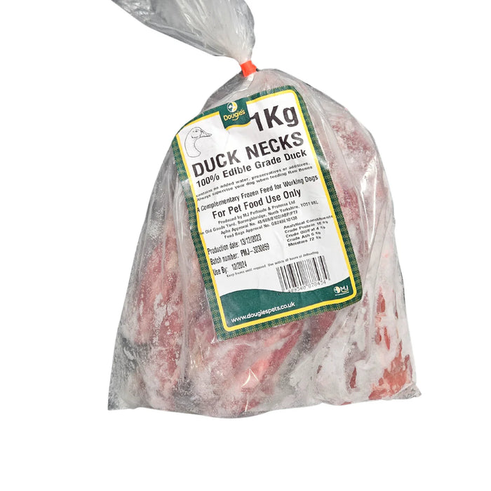 Dougies Duck Necks 1kg