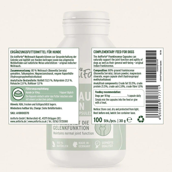 AniForte Frankincense (Boswellia) Capsules 100