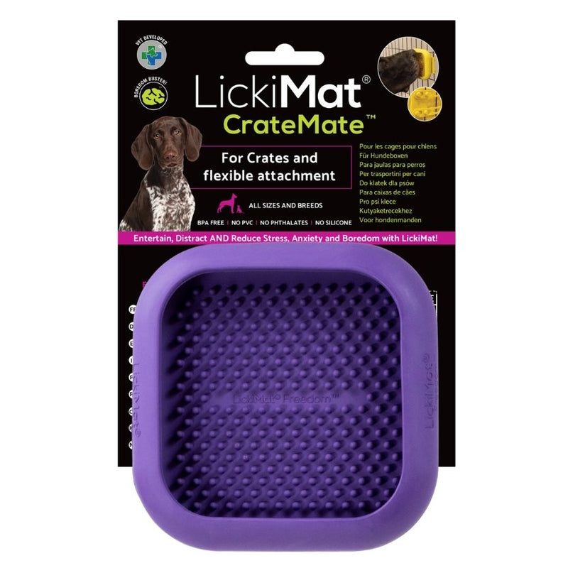 LickiMat Crate Mate Purple