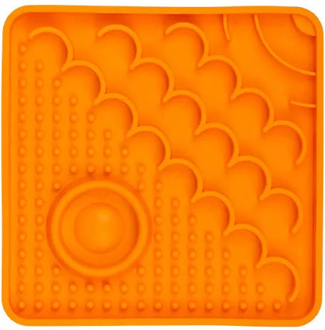 LickiMat Catster Orange