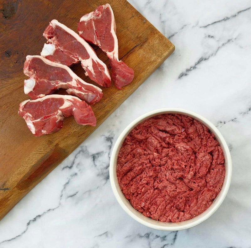Raw Treat Pet Food - Lamb 80/10/10 500g