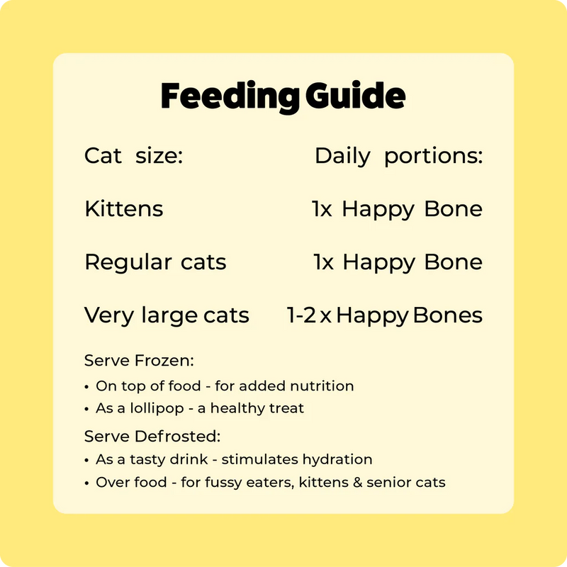 Axels Elixirs Duck Happy Bones for Cats